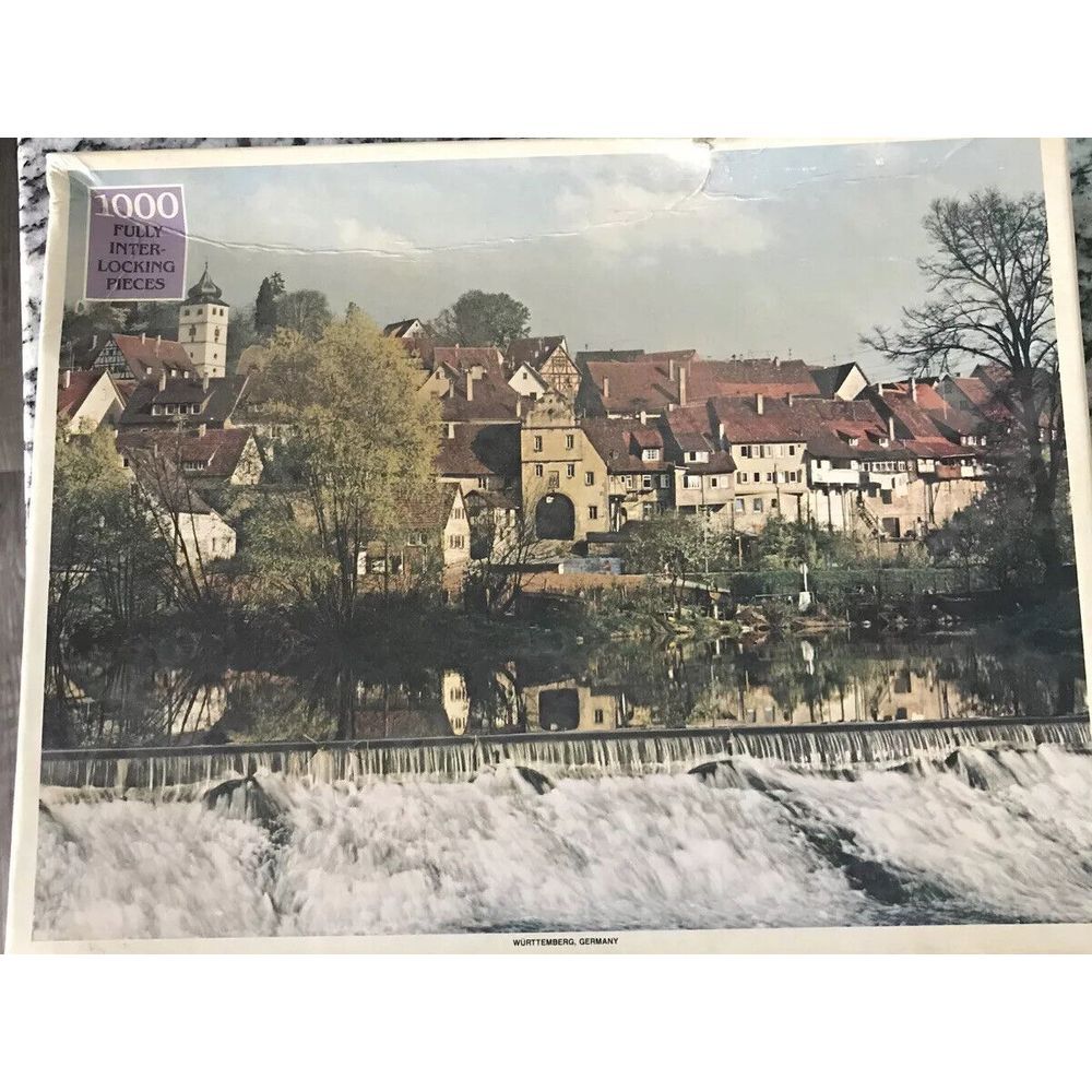 Rainbow Works "WURTTEMBERG, GERMANY" 1000 Piece‎ Puzzle NIB